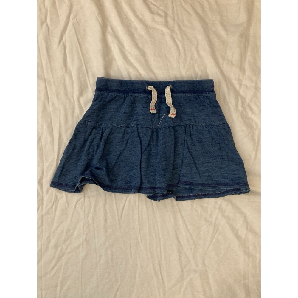 Size XS (4/5) Cat & Jack girl clothes - one piece skirt | solid blue theme